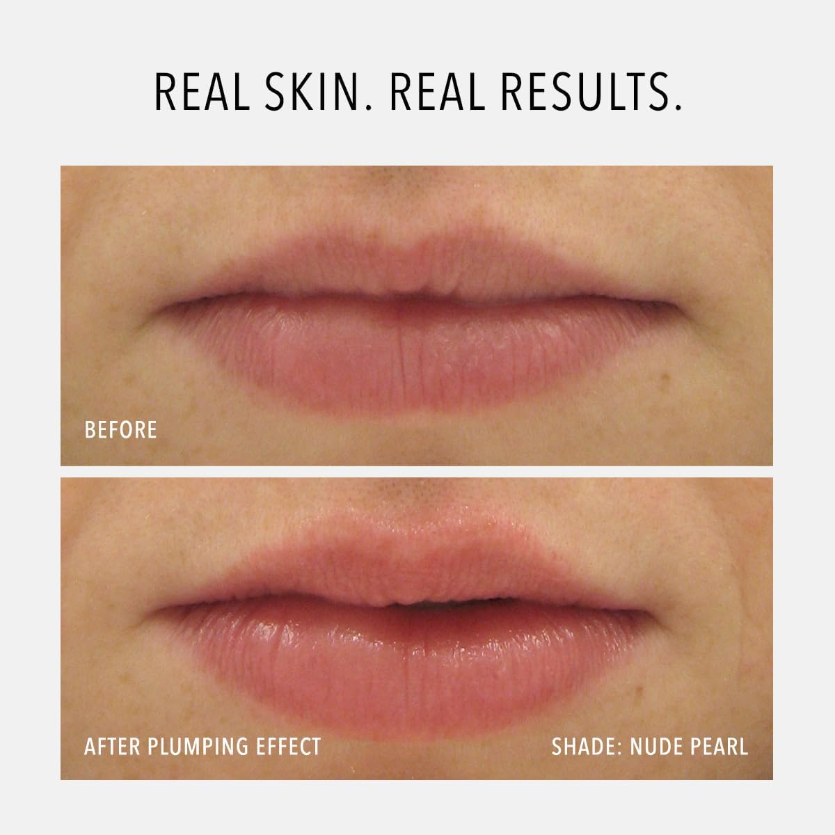 HydroPeptide Perfecting Gloss hyaluronic-acid-moisture demonstrates deep hydration for lips.