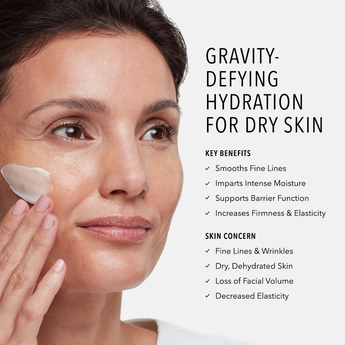 HydroPeptide Power Lift bottle dispense highlighting convenient application and deep hydration.