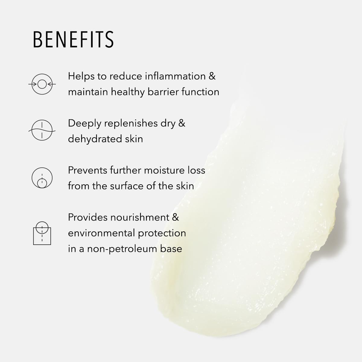 HydroPeptide Recovery Therapy Balm applied to the face for calming hydration.