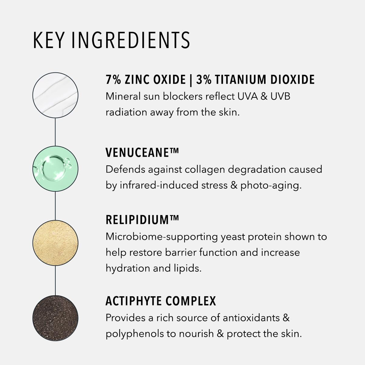 HydroPeptide Solar Defense highlights hyaluronic acid and antioxidants for hydration.