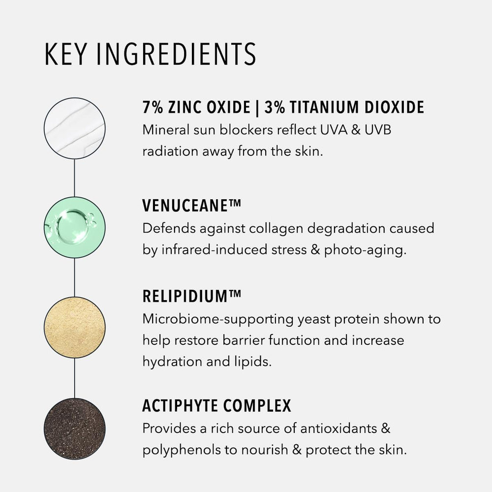 HydroPeptide Solar Defense highlights hyaluronic acid and antioxidants for hydration.