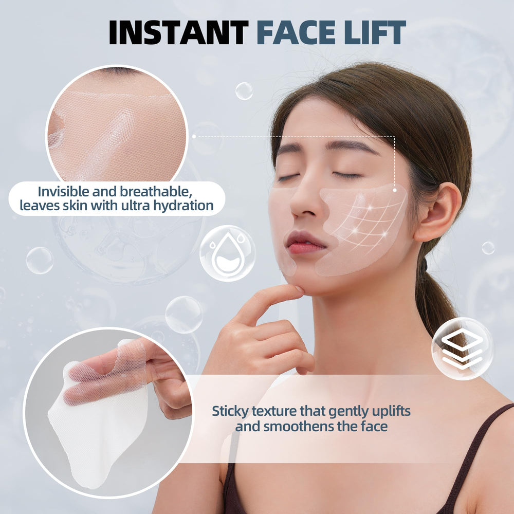 HYDROSMOOTH patch-rides-nasolabiales : réduction visuelle des sillons nasolabiaux.