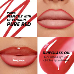Hyesamyo plumping lip gloss lip liner application for a fuller, lasting finish.