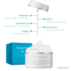 Hygieia repair cream pump showcases easy, even application with liposomal formula