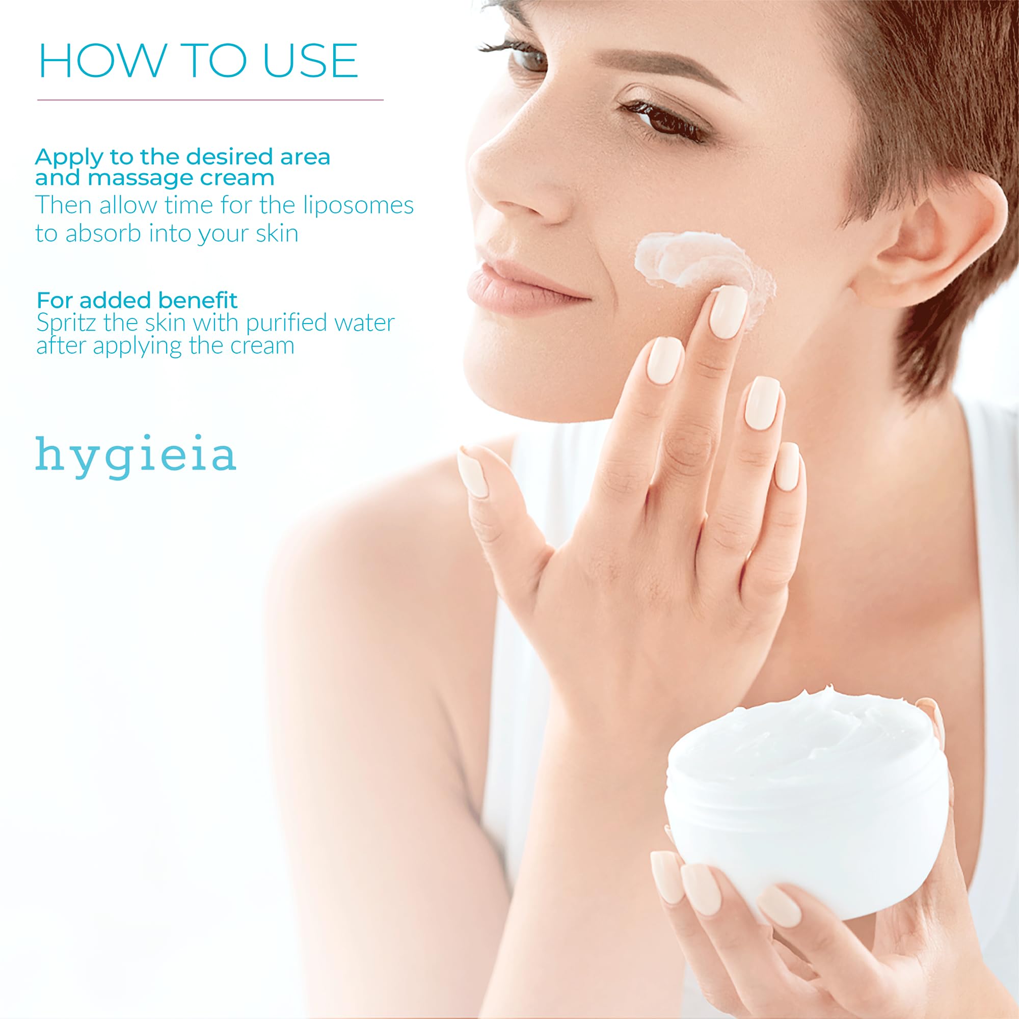 Hygieia+ encapsulated cream ready for day or night use