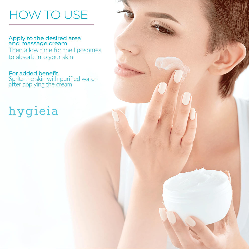 Hygieia+ encapsulated cream ready for day or night use