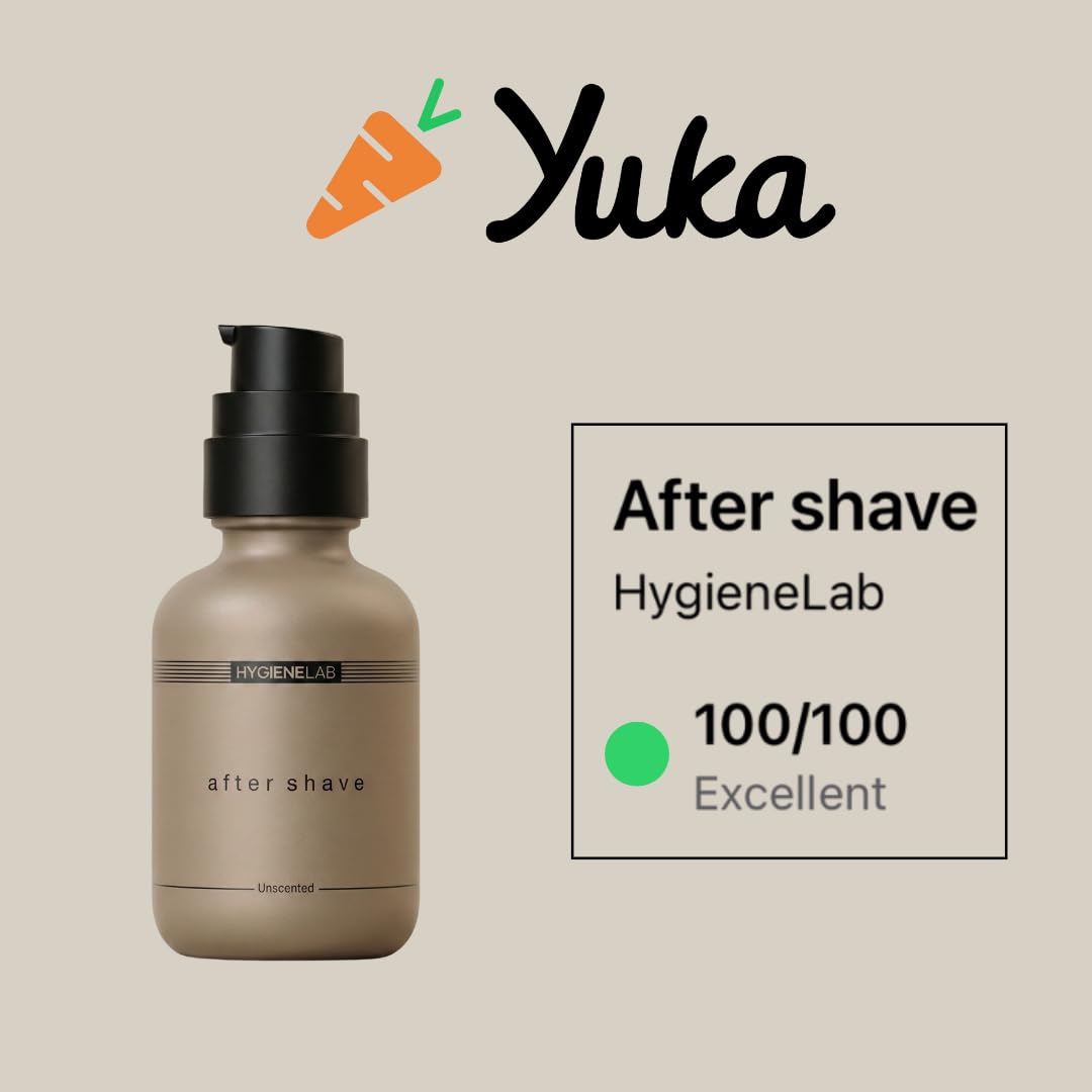 HygieneLab After Shave being applied to skin for comfortable post-shave feel