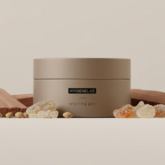 HygieneLab men's hair gel strong hold for all-day control