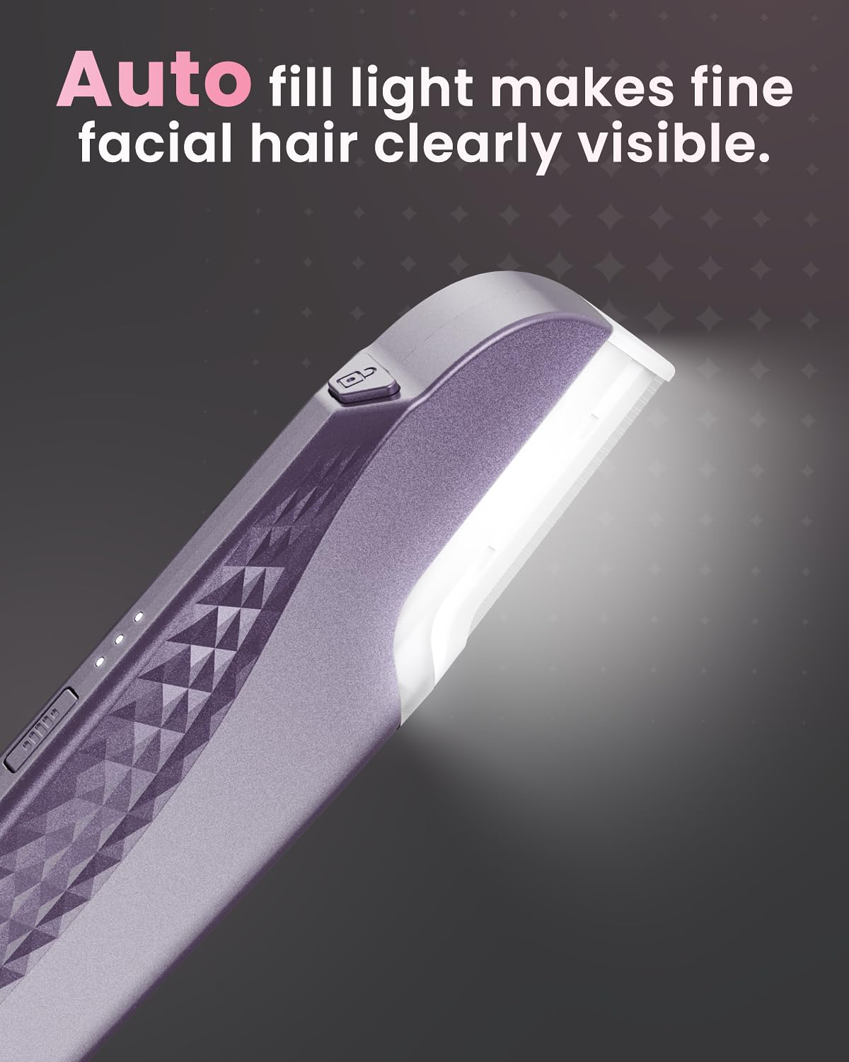 Hyhail Dermaplane Razor compact design fits in a travel case