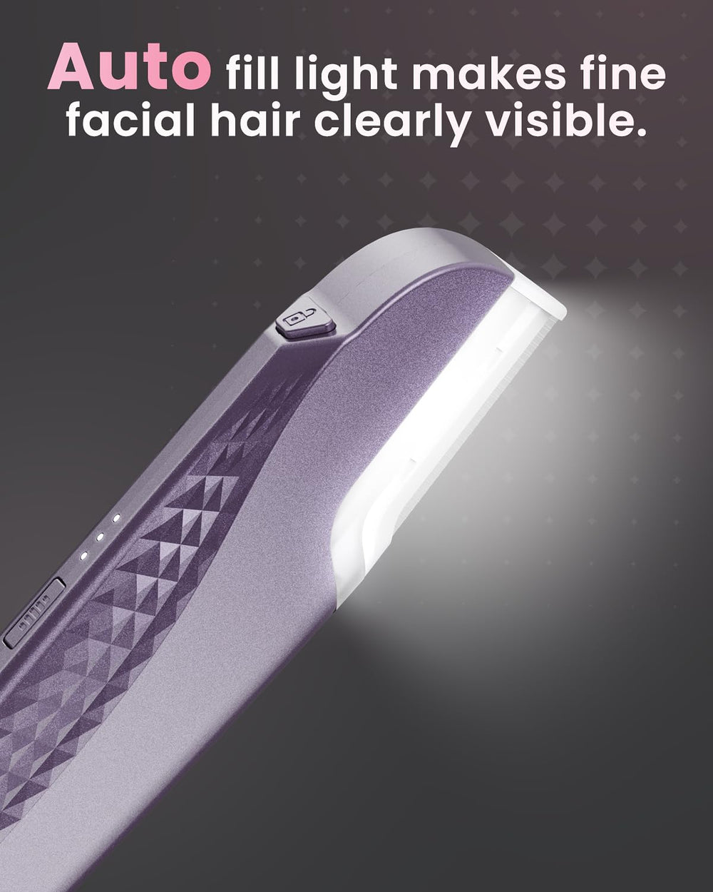 Hyhail Dermaplane Razor compact design fits in a travel case
