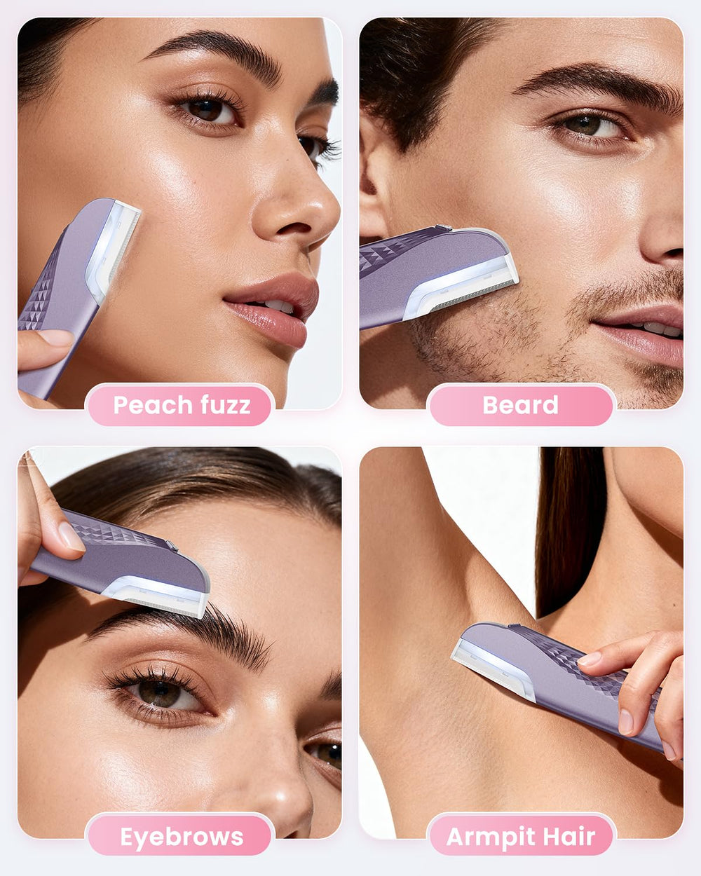 Hyhail Dermaplane Razor rechargeable battery for travel-ready power