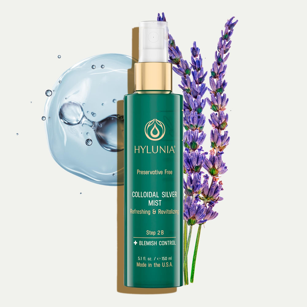 Hylunia Colloidal Silver Mist Toner vegan skincare essential