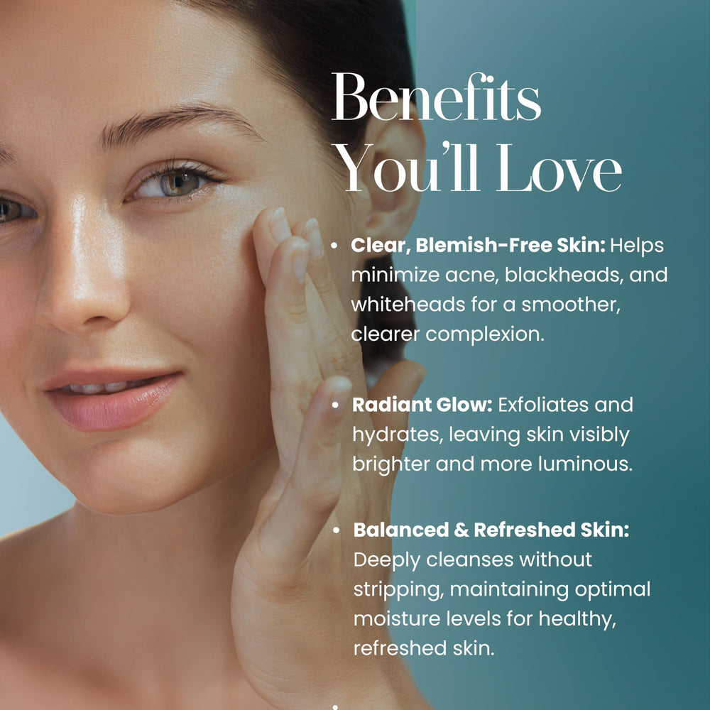 Hylunia routine shows morning and night use for clearer-looking skin.