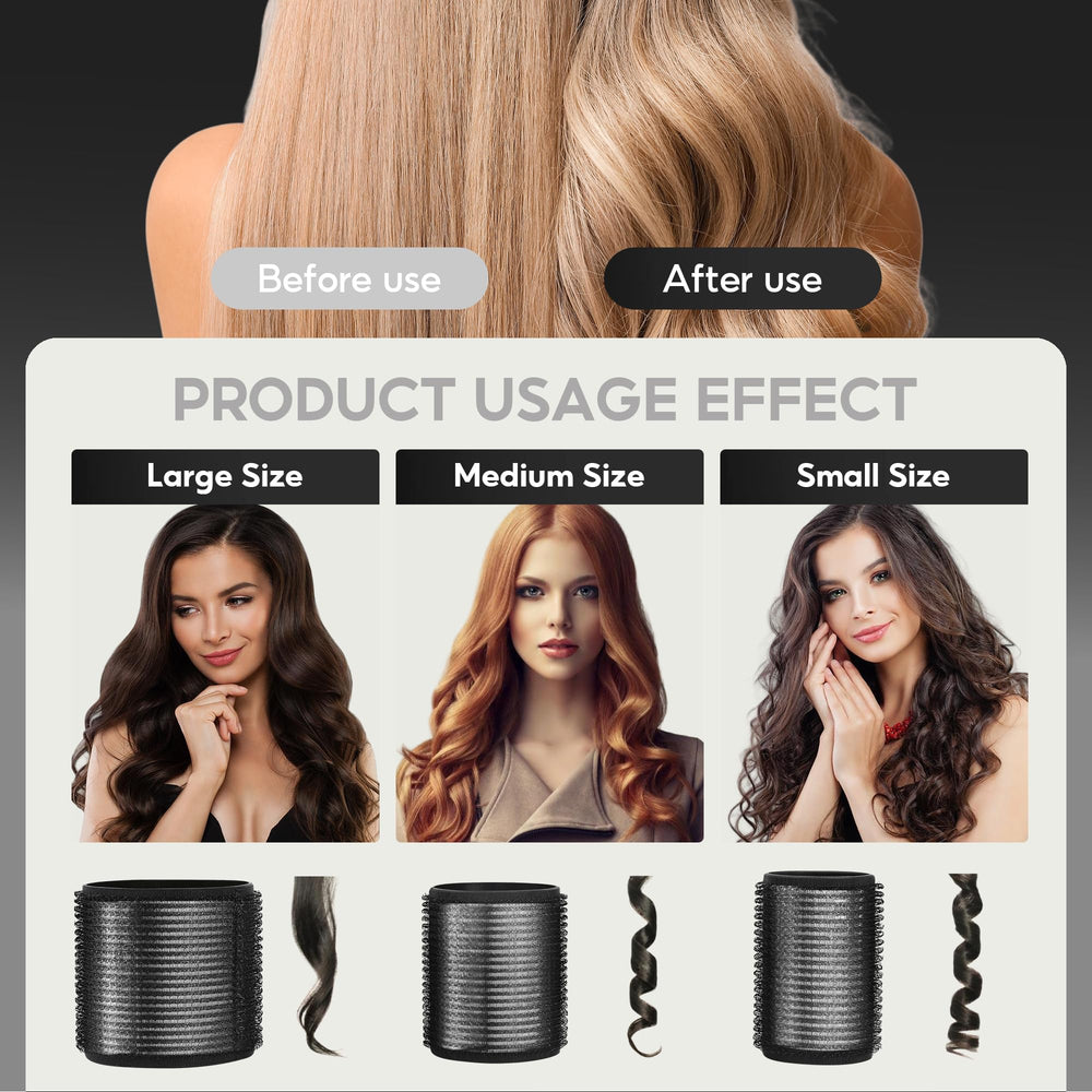 HYOUJIN clip set secures damp hair for easy styling.