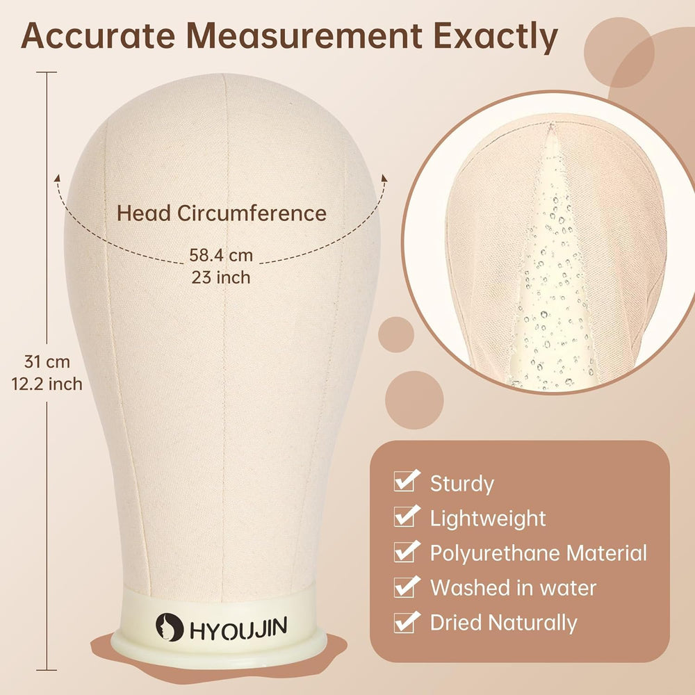 HYOUJIN multipurpose wig stand suitable for hats and displays