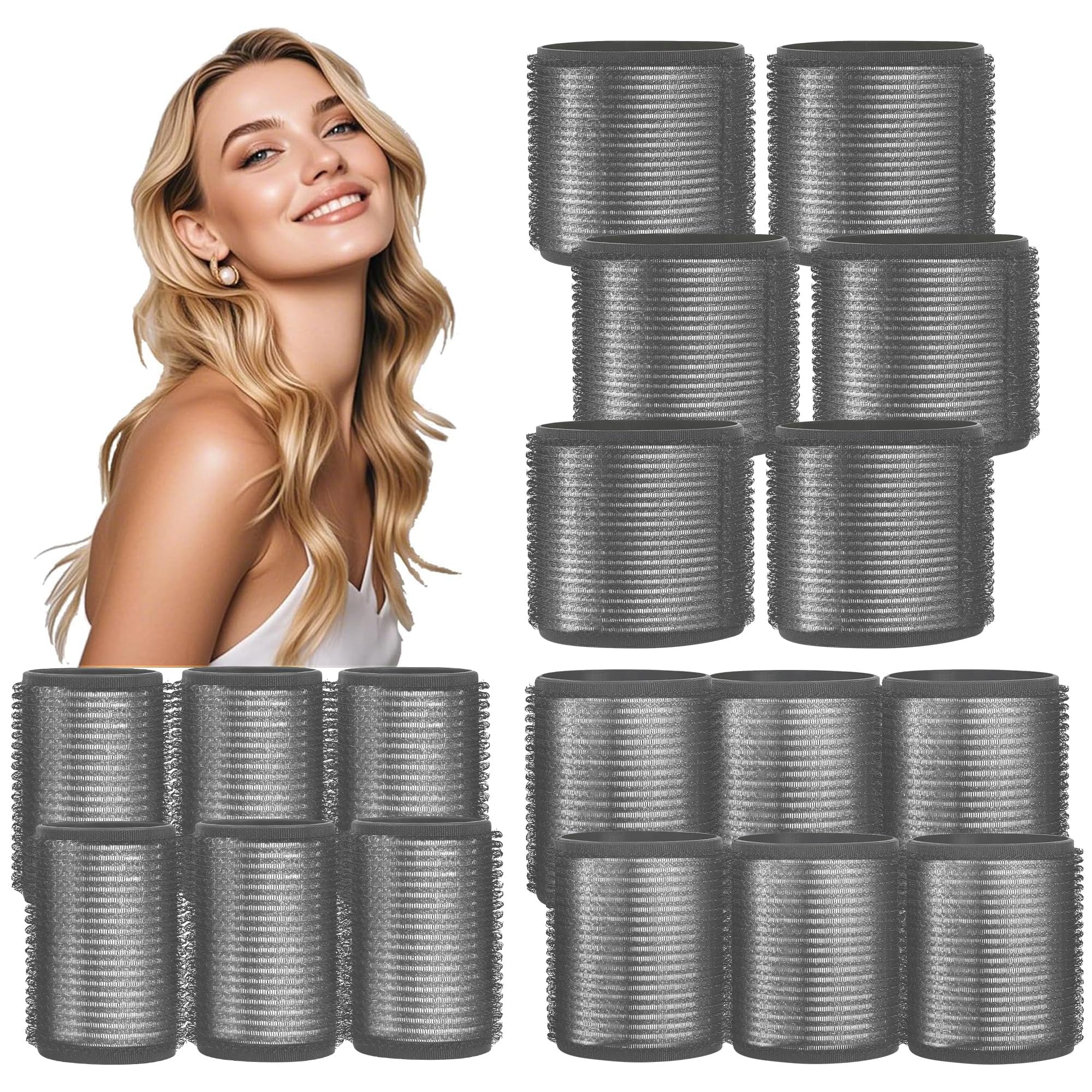 HYOUJIN self-grip ceramic roller 60mm creates voluminous waves at home.