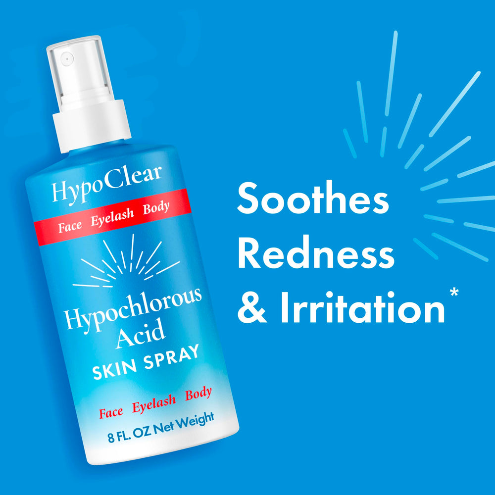 HypoClear eyelid-area care helps soothe sensitive eye-area skin.