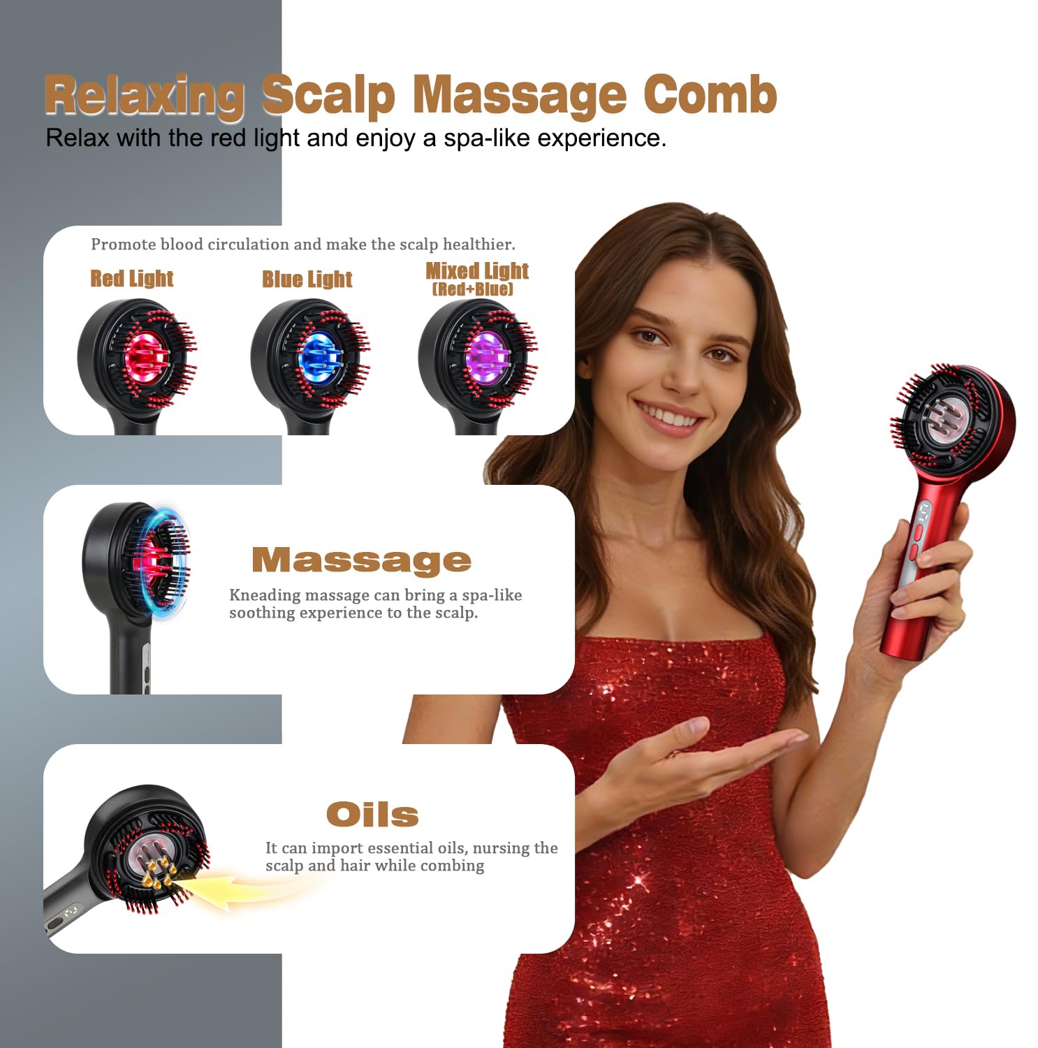Hysizan Massager featuring 1500mAh battery enables long cordless sessions