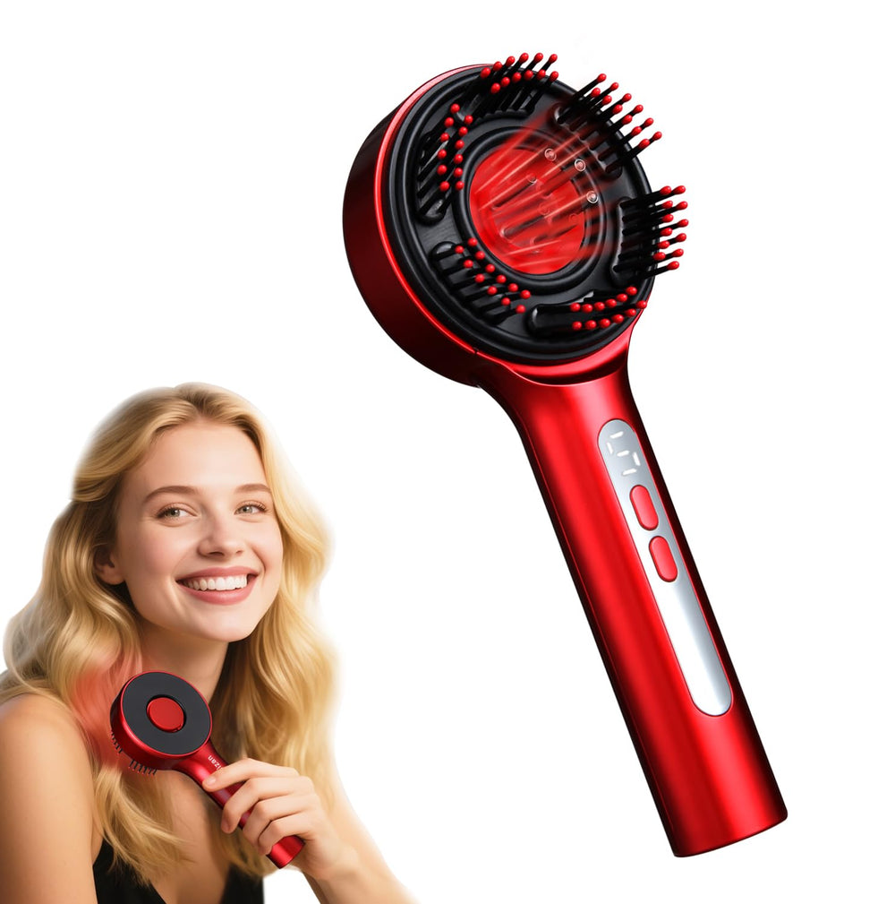 Hysizan Hair Scalp Massager Comb with multicolor lights for soothing scalp care