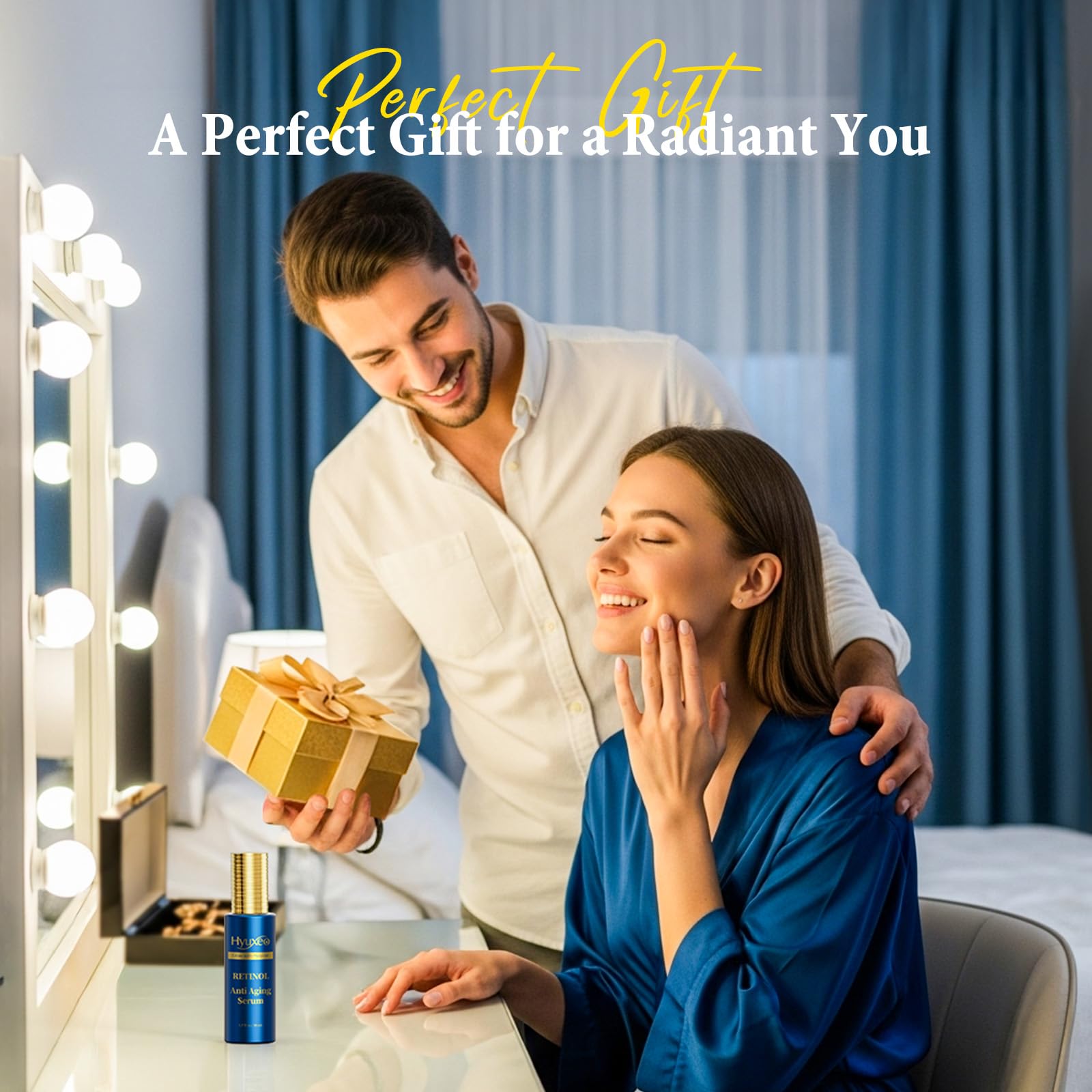 Hyuxeo Retinol Serum suited for day and night use in a busy routine