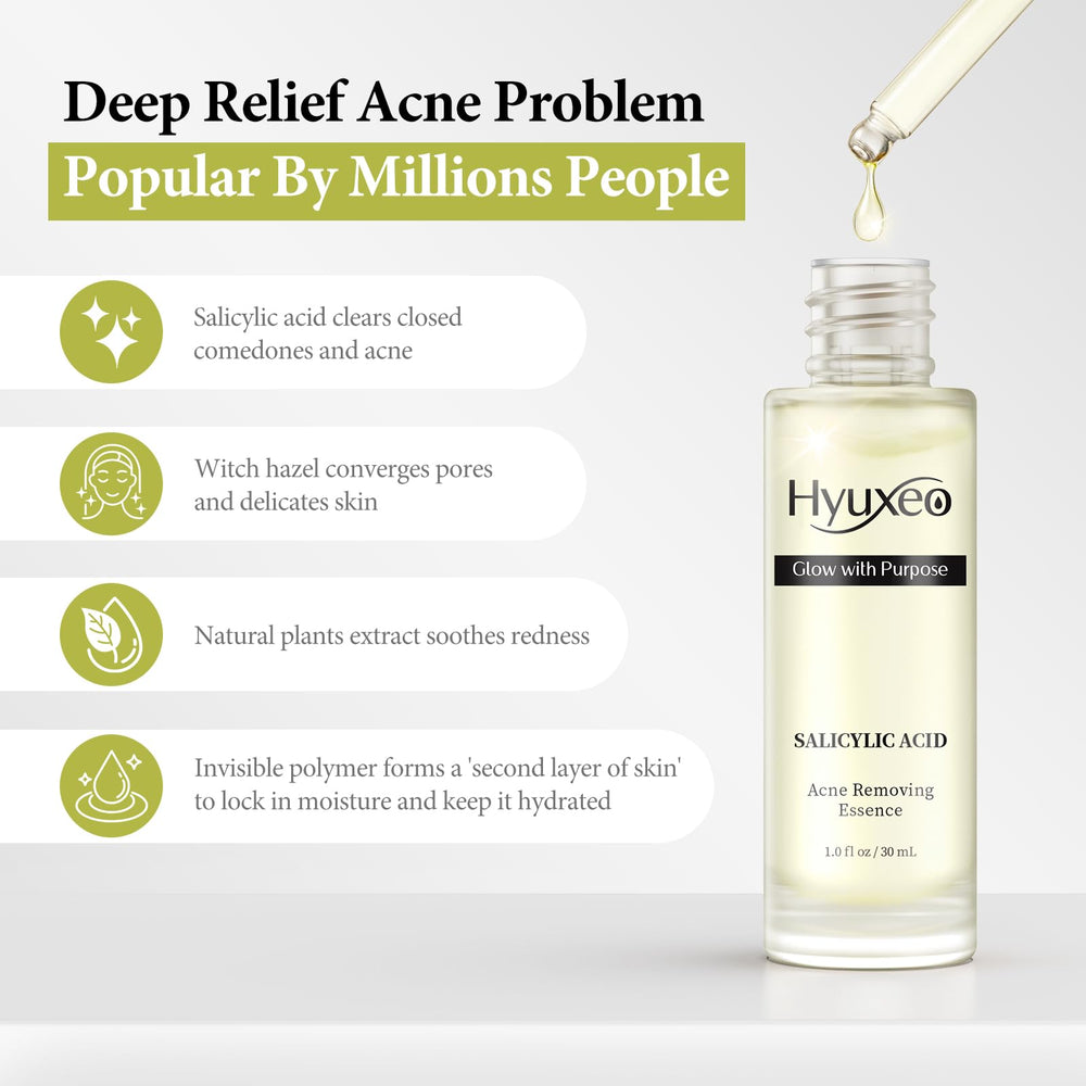 Hyuxeo glycolic exfoliation renews surface texture
