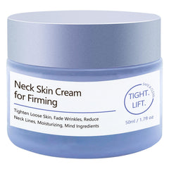 Hywestger Neck Firming Cream tube close-up showing tightening and hydration.