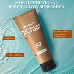 HZENPPOR Beef Tallow Sunscreen body-coverage for reliable all-over protection outdoors.