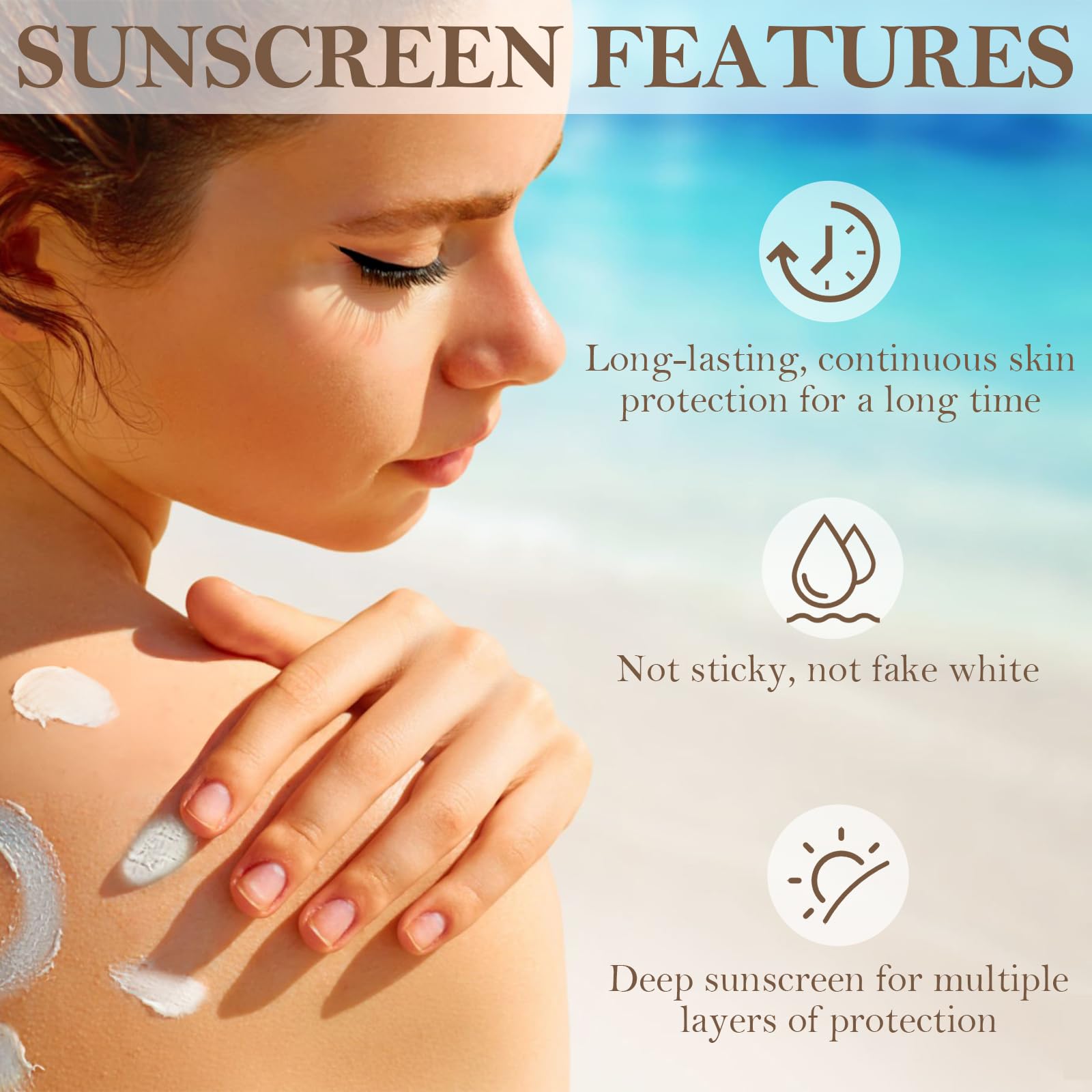 HZENPPOR Beef Tallow Sunscreen packaging clean-design highlights natural ingredients.