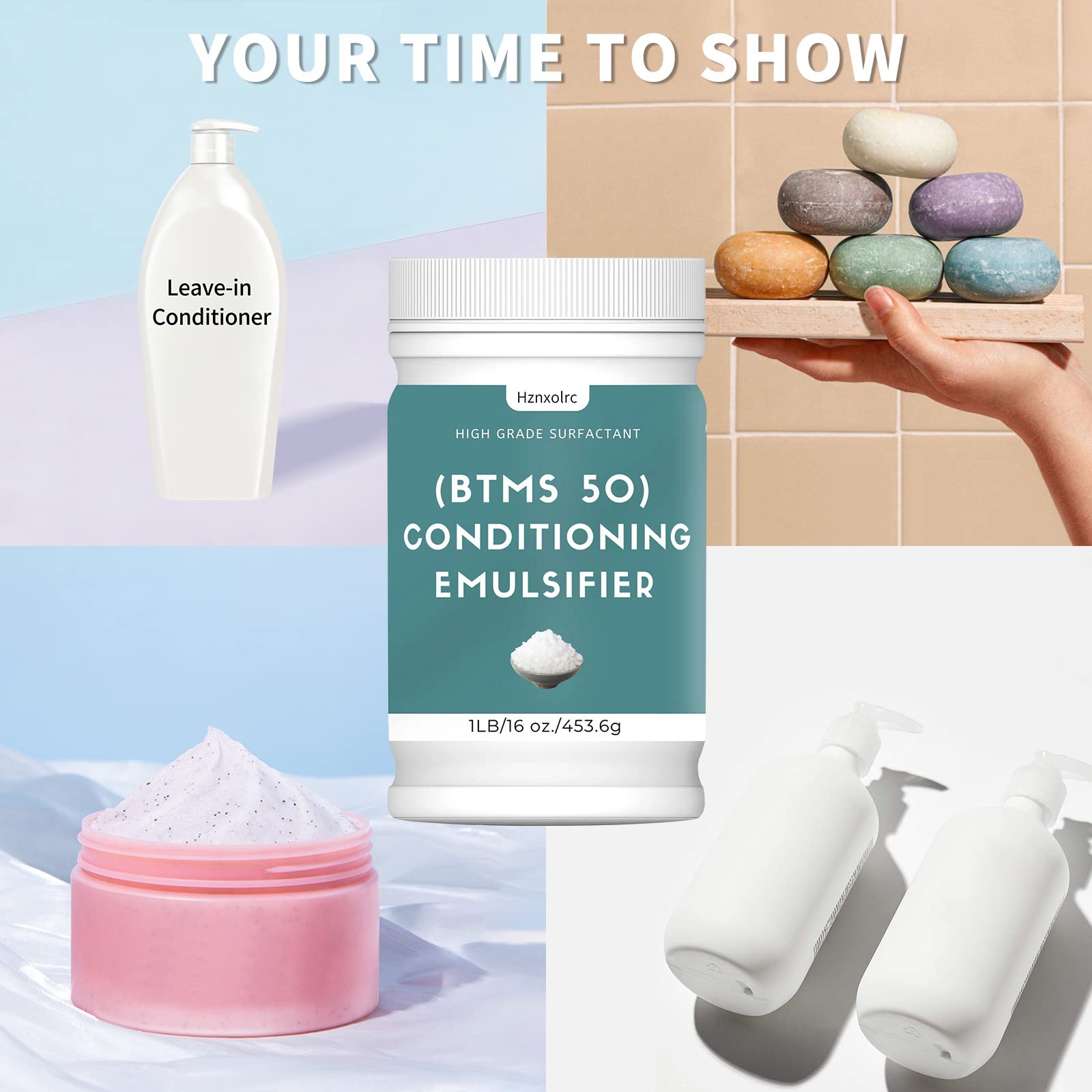 Hznxolrc BTMS 50 with conditioner swatch demonstrates easy detangling.