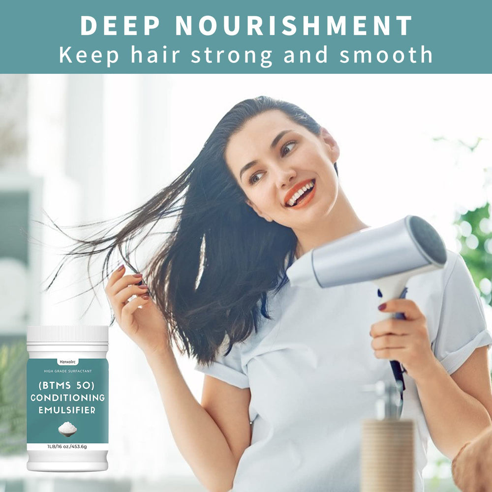 Hznxolrc BTMS 50 ingredients list highlights rapeseed-derived conditioning power.