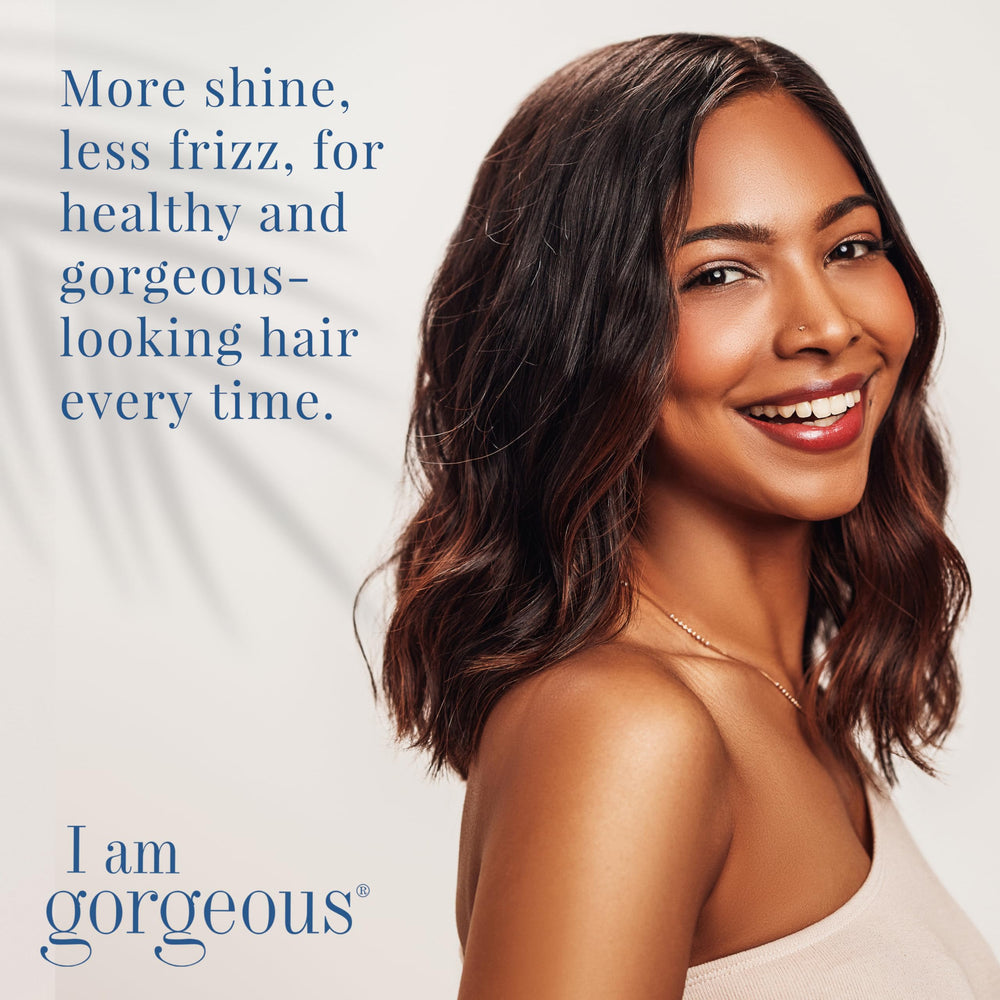 I am gorgeous lightweight-solution on wet hair for versatile styling.