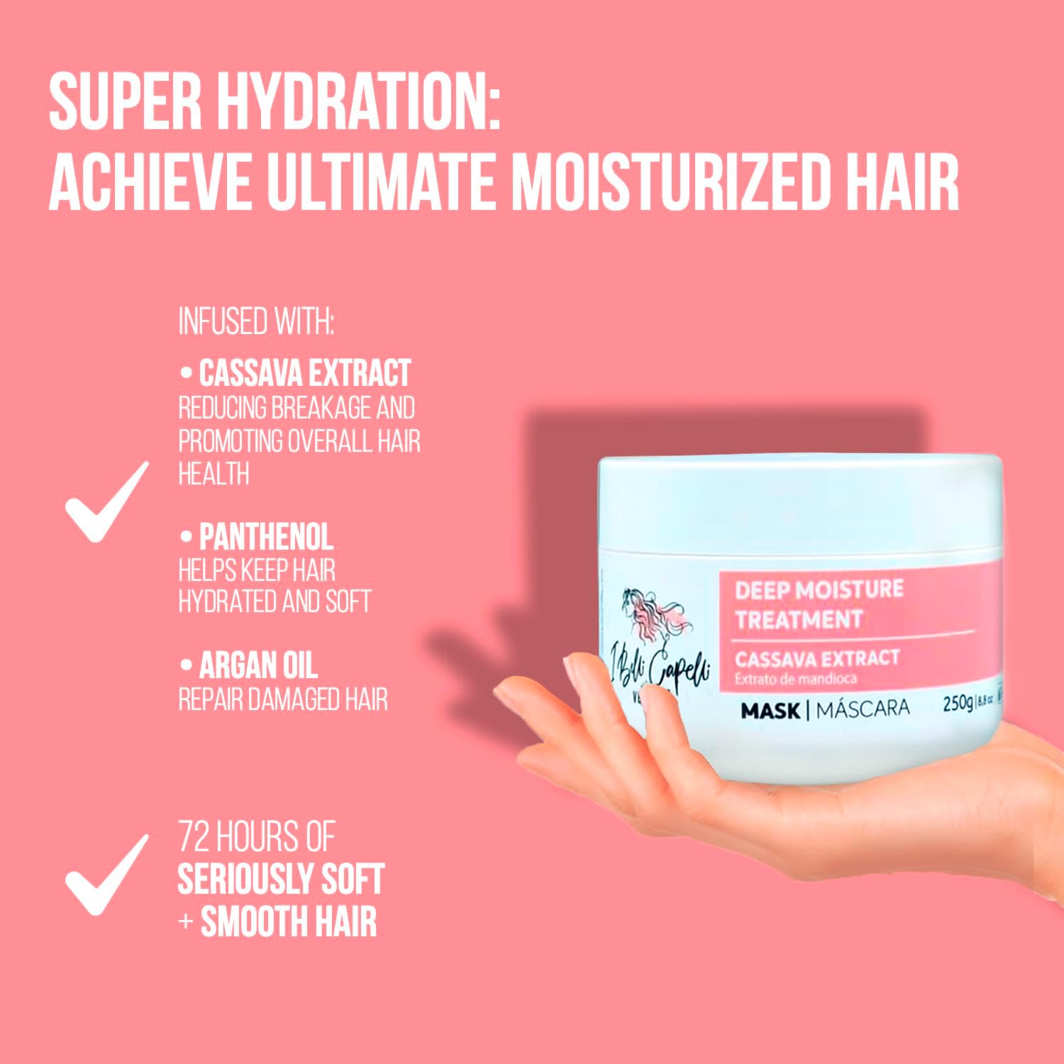 I Belli Capelli Ravenna B-tox Kit keratin-infused treatment strengthens strands
