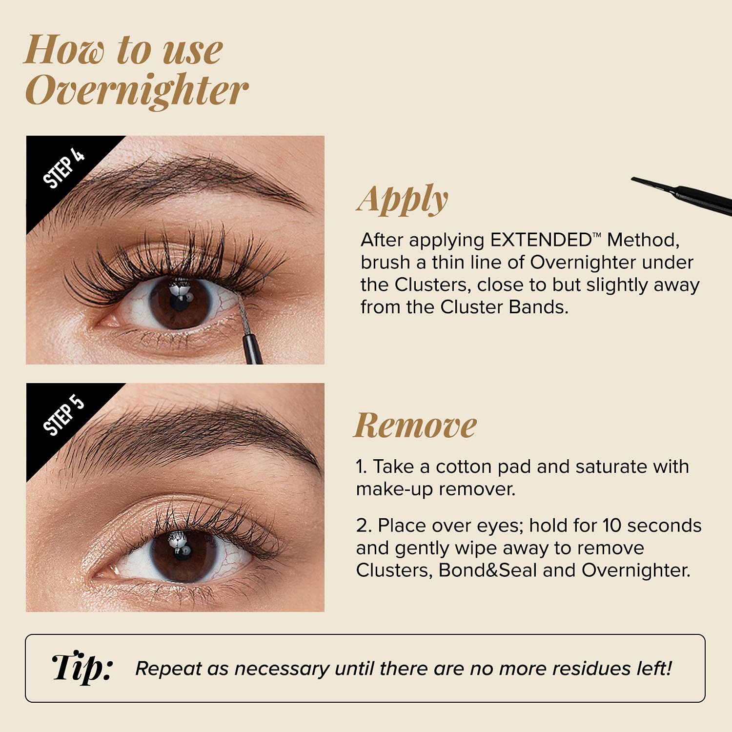 i•ENVY cruelty-free synthetic lashes designed for up to three uses.