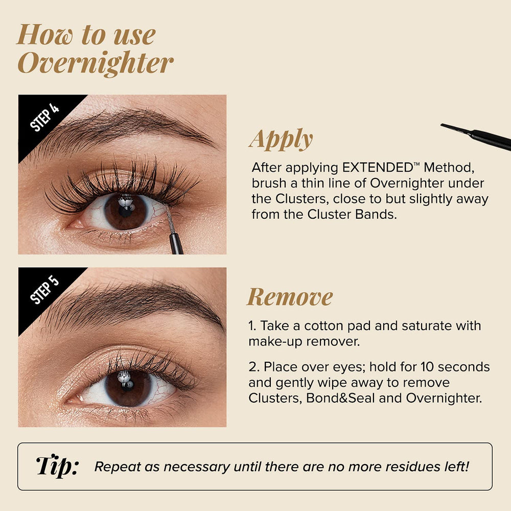i•ENVY cruelty-free synthetic lashes designed for up to three uses.