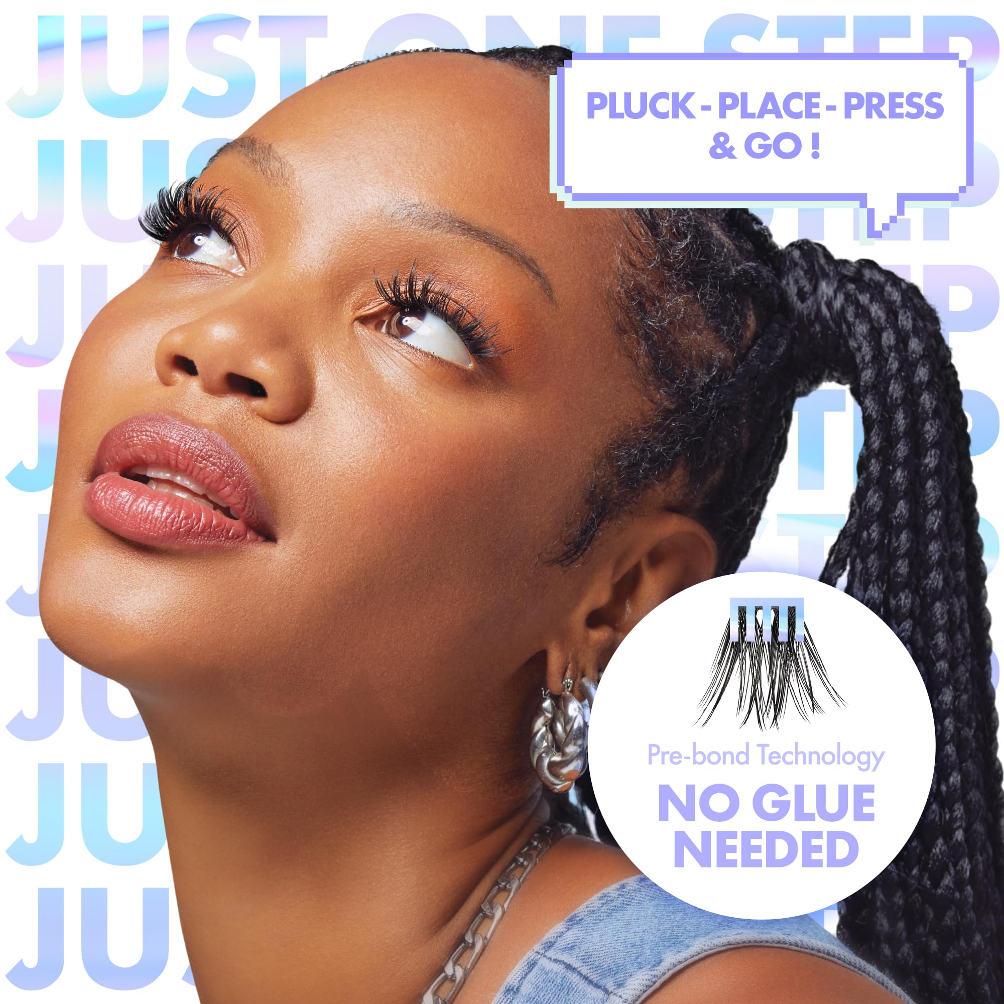 i-ENVY Press&Go all-day comfort in a lightweight lash cluster