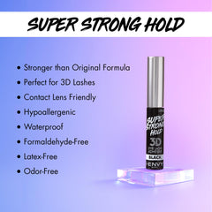 i-ENVY brush applicator offers precise, mess-free lash application