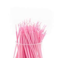 i-Laesh lint-free micro brush wands for clean, sanitary beauty applications.