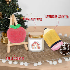 iAOVUEBY apple bath bomb, refreshing fragrance for a colorful, clean bath.