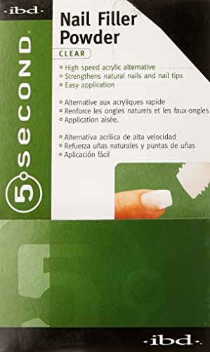 IBD 5 Second Nail Filler repairs cracked nails with a fast sprinkle method.