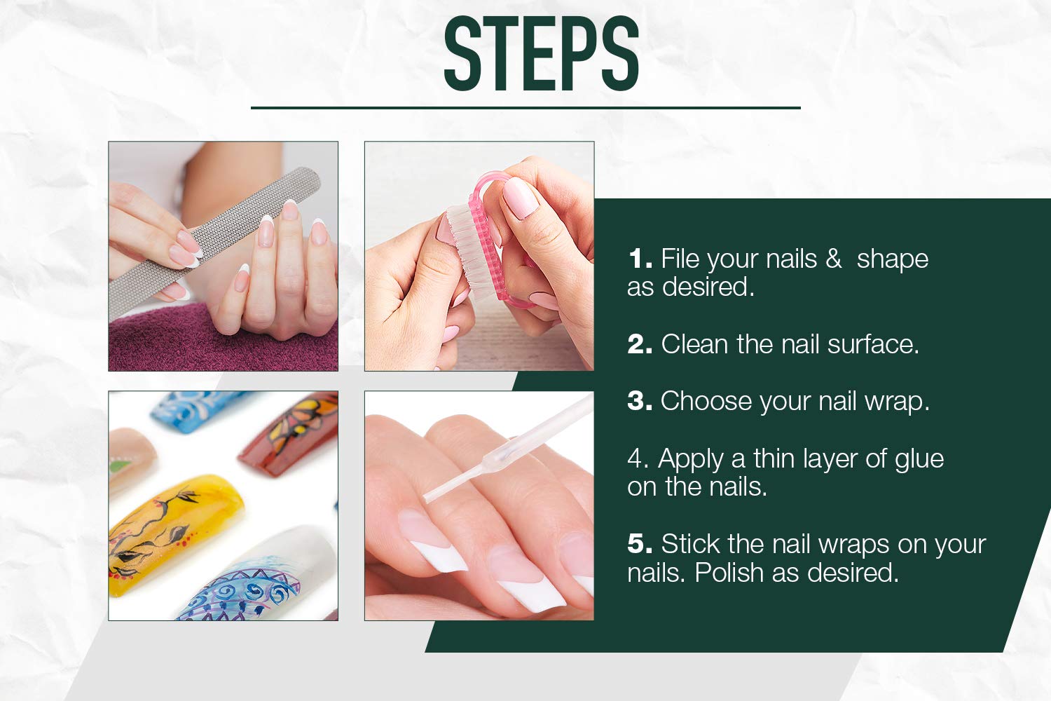 IBD 5 Second Nail Wrap Glue three-pack keeps wraps ready for professionals and home use