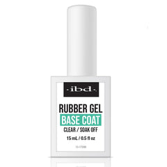 IBD Rubber Base Gel texture close-up highlighting soft gel for smooth, even application.