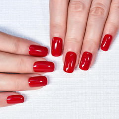 iBeautying medium-square nails offer comfortable, reusable wear for daily use.