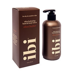 IBI Daily Moisturizing Lotion bottle with pump, delivers rich hydration for dry skin