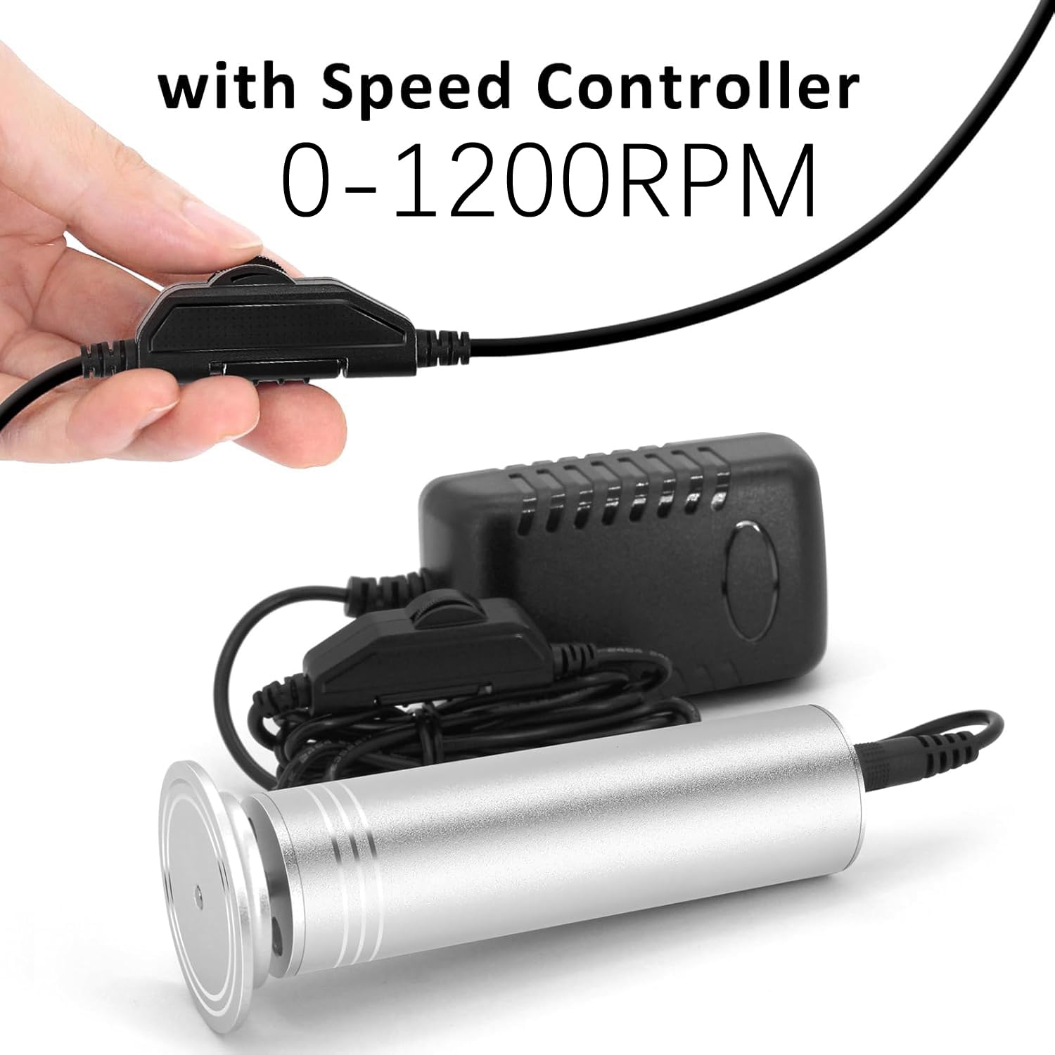 I·B·N G electric pedicure tool in silver body for precise at-home foot care.