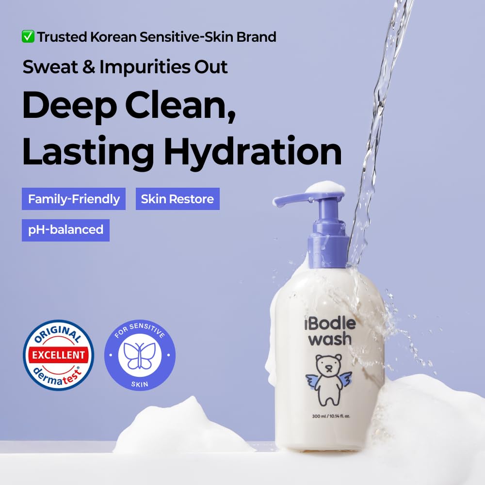 iBodle Deep Cleansing Kids Wash dense bubbles illustrate thorough yet gentle cleansing