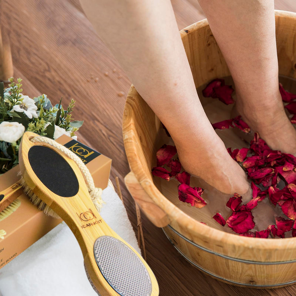 ICANdOIT complete foot care kit for at-home pedicures