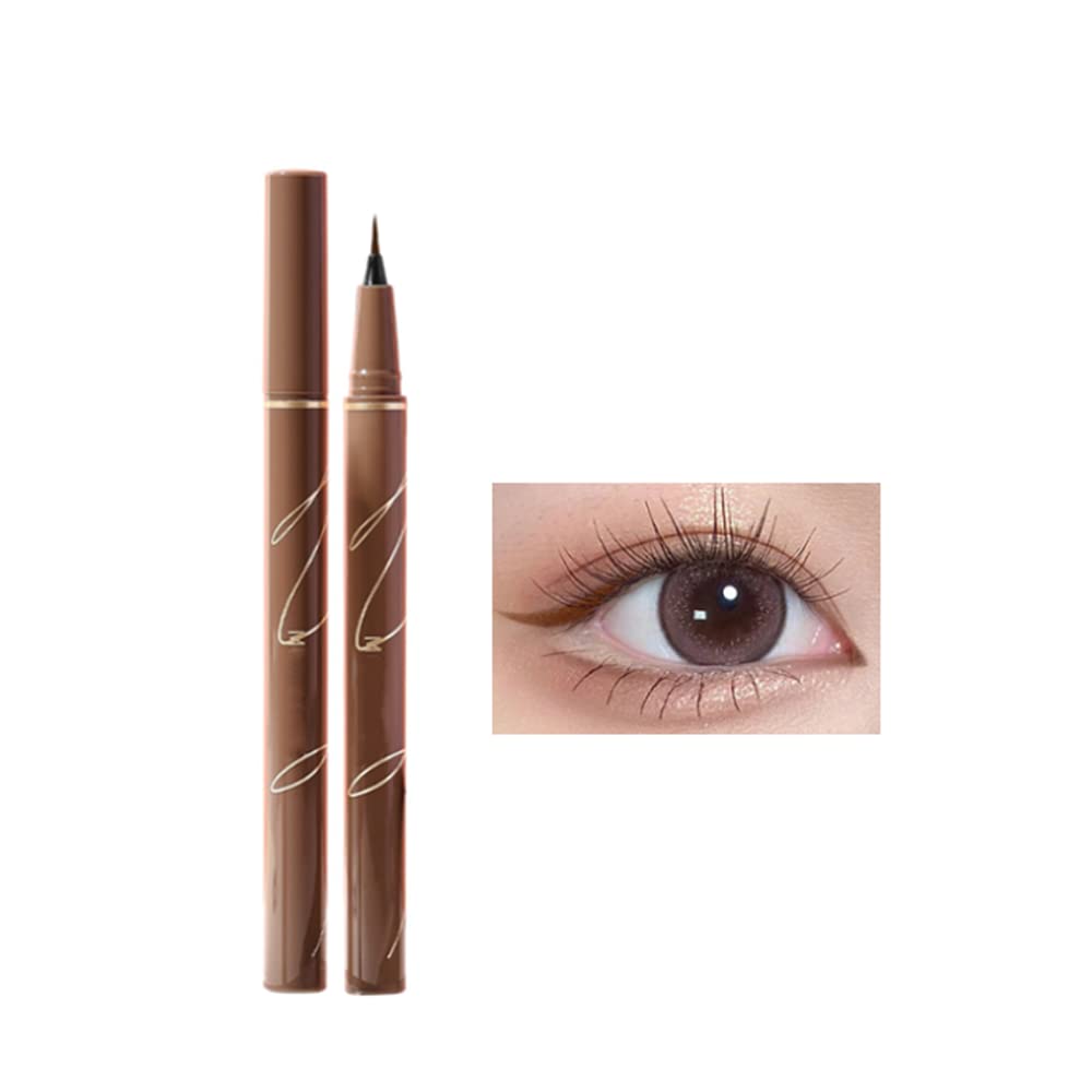 ICATHUNY Liquid Eyeliner bottle shot highlights waterproof formula for all-day wear.