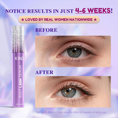ICIKOL brush close-up for precise lash-line application.