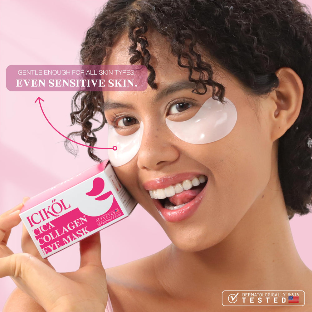 ICIKOL eye patches stay in place during light activity