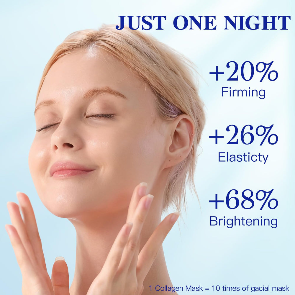 ICIKOL mask features soft jelly for gentle overnight fit.